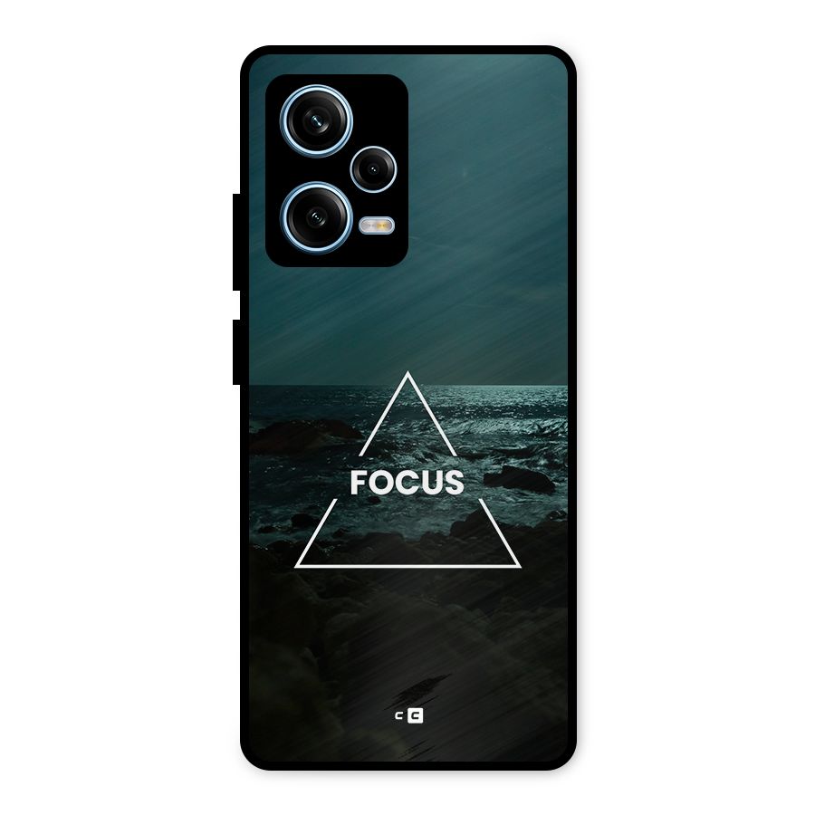 Prime Focus Metal Back Case for Redmi Note 12 Pro