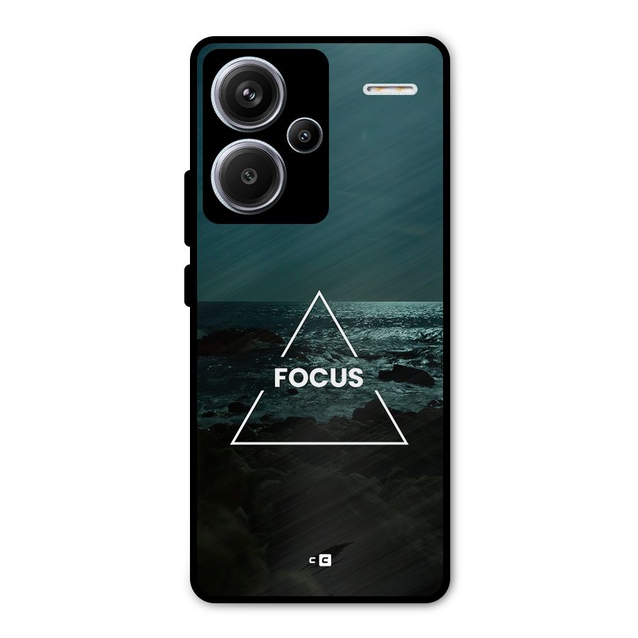 Prime Focus Metal Back Case for Redmi Note 13 Pro Plus