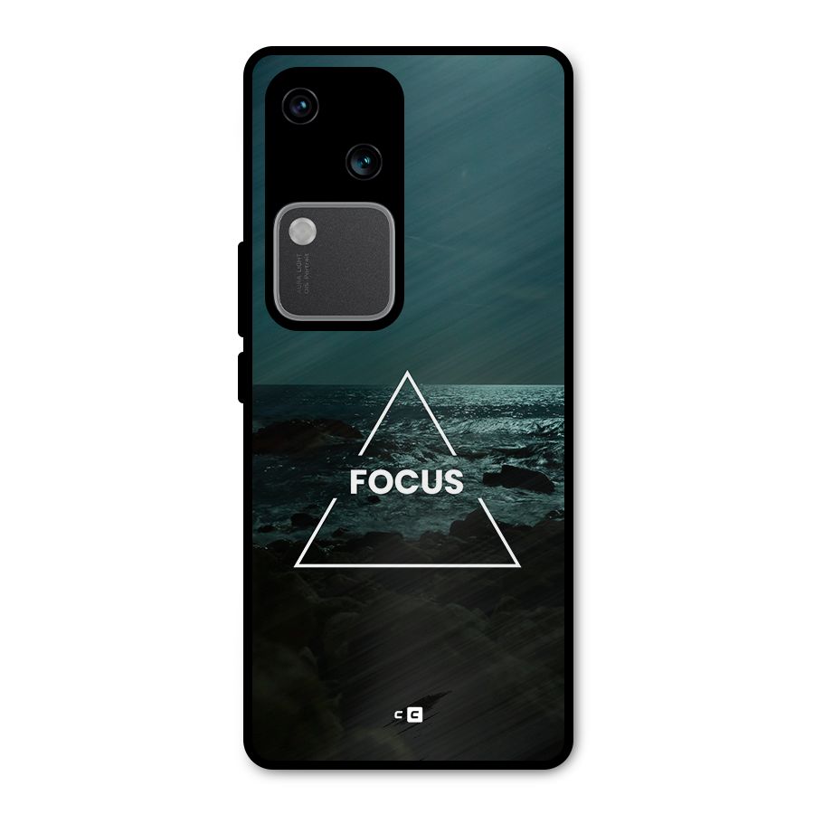 Prime Focus Metal Back Case for Vivo V30 Pro