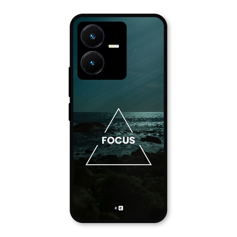 Prime Focus Metal Back Case for Vivo Y22s