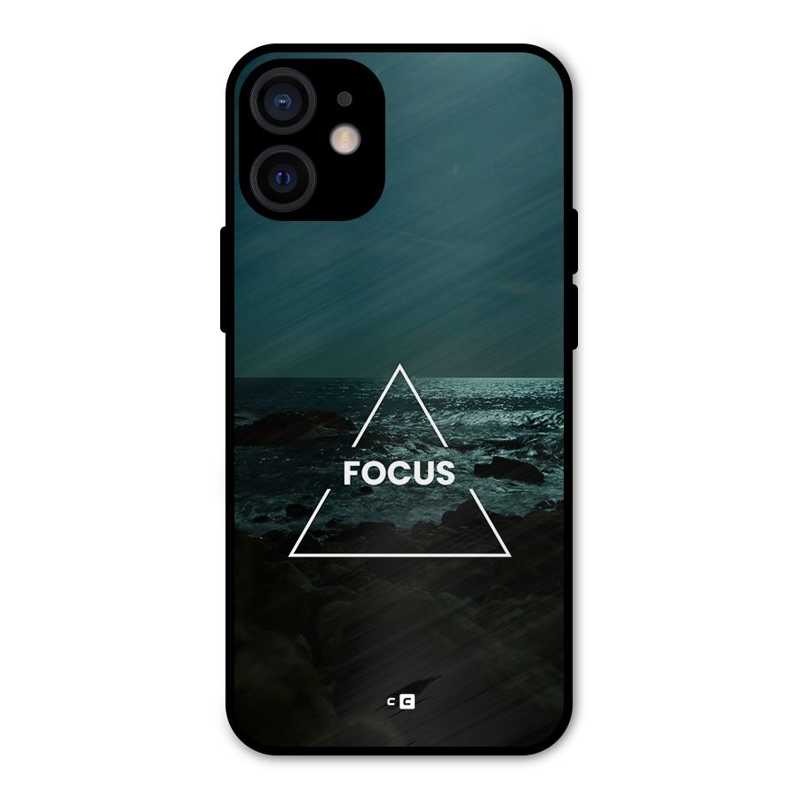 Prime Focus Metal Back Case for iPhone 12 Mini
