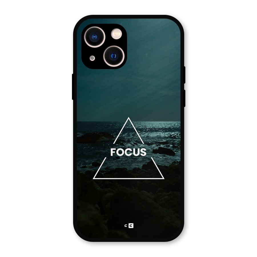 Prime Focus Metal Back Case for iPhone 13