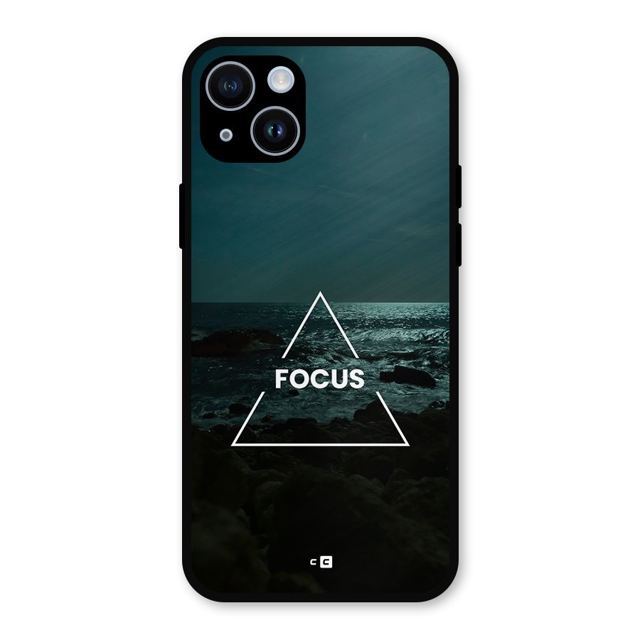 Prime Focus Metal Back Case for iPhone 14