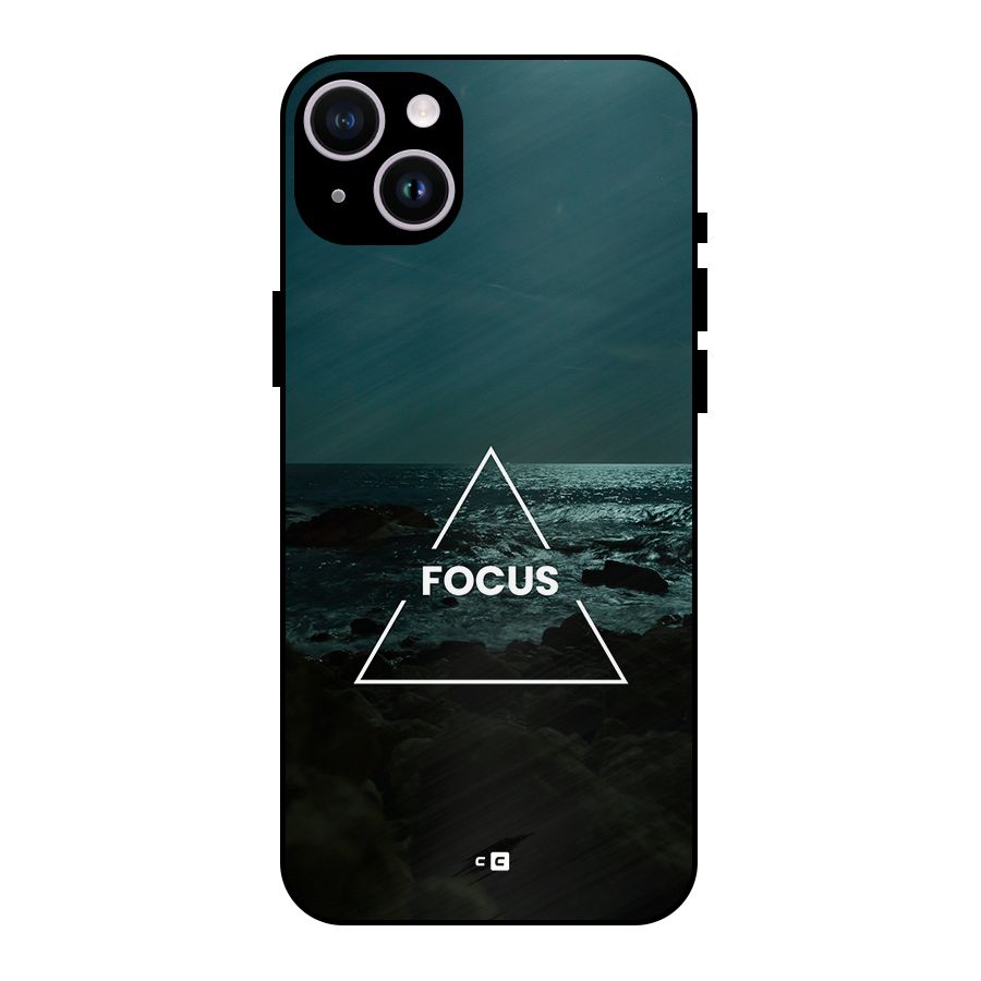 Prime Focus Metal Back Case for iPhone 14 Plus