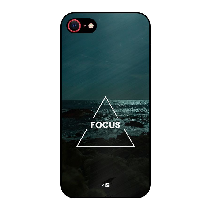 Prime Focus Metal Back Case for iPhone SE 2022