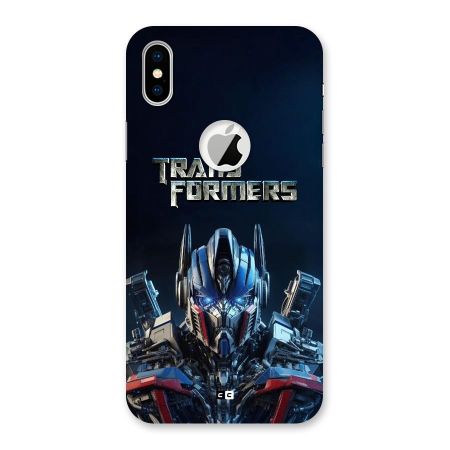 Prime Leader Back Case for iPhone X Logo Cut
