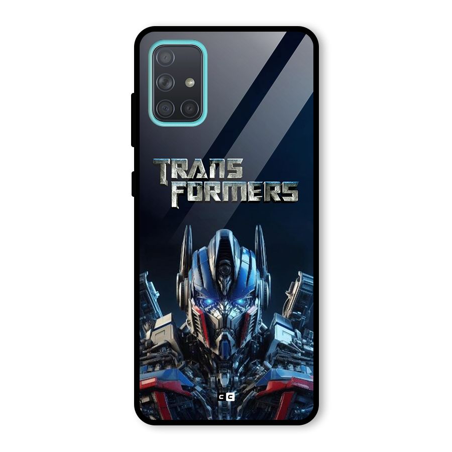 Prime Leader Glass Back Case for Galaxy A71