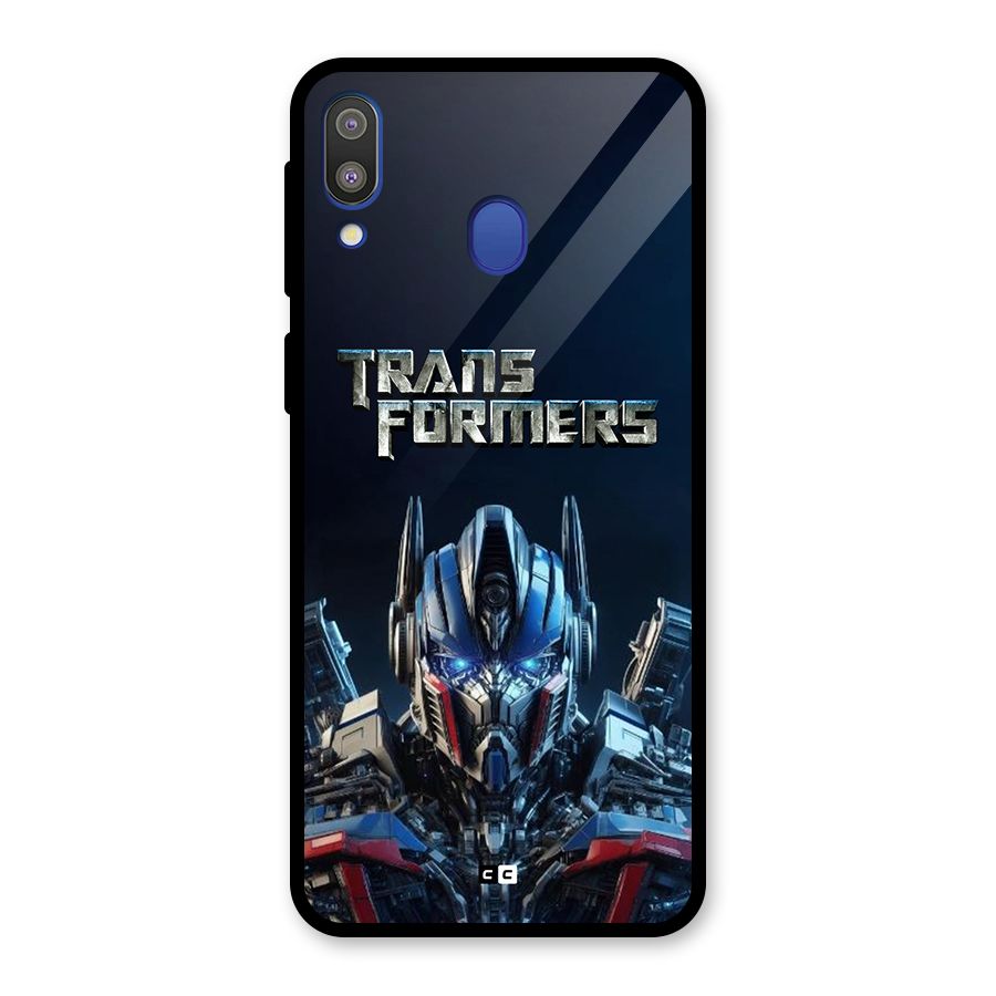 Prime Leader Glass Back Case for Galaxy M20