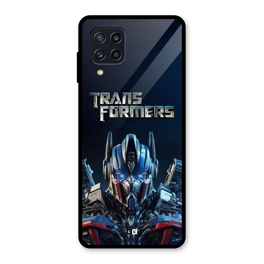 Prime Leader Glass Back Case for Galaxy M32