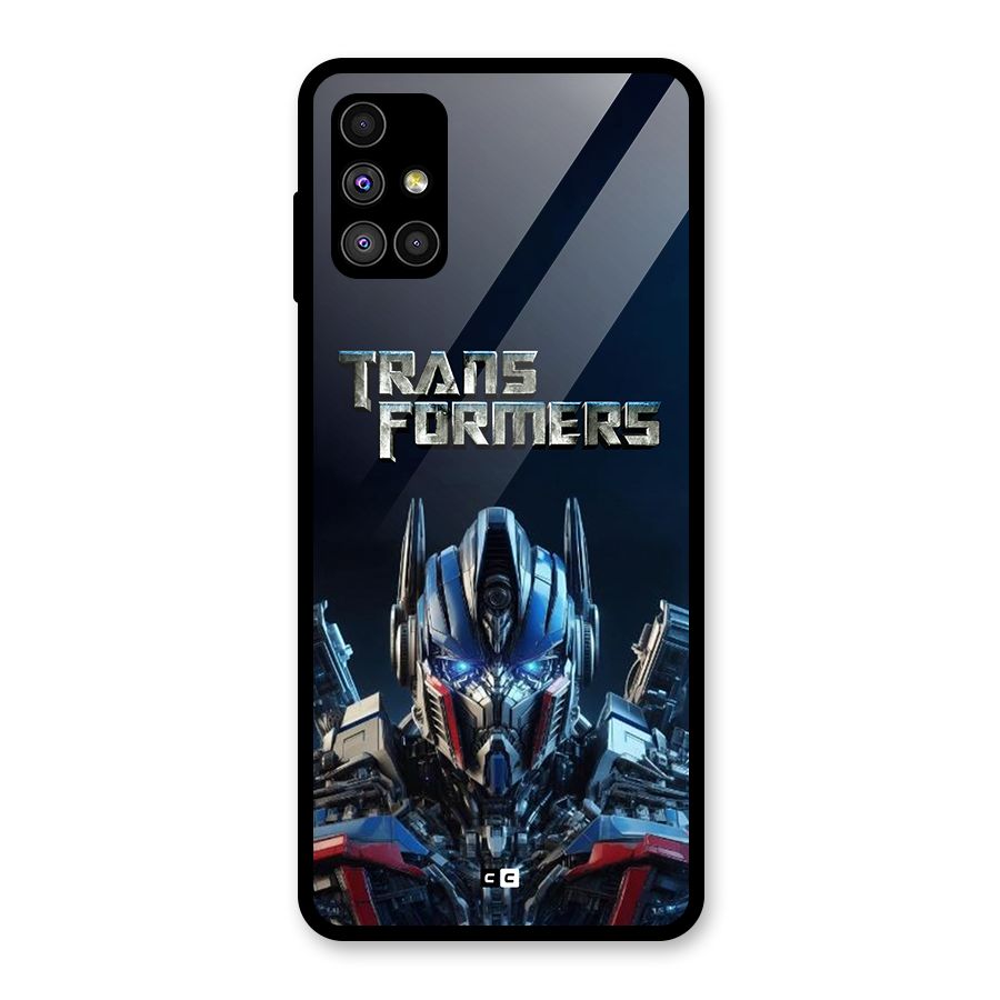 Prime Leader Glass Back Case for Galaxy M51