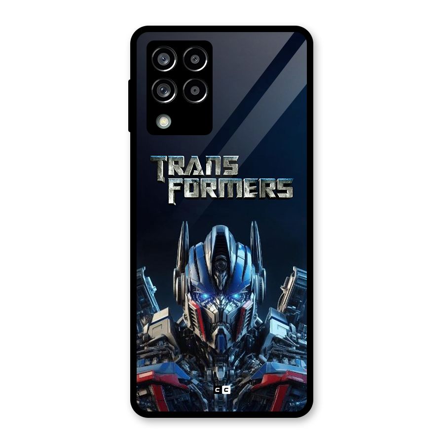 Prime Leader Glass Back Case for Galaxy M53 5G