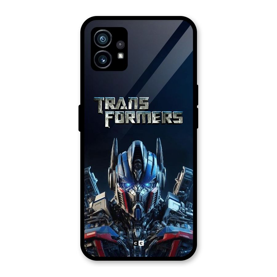 Prime Leader Glass Back Case for Nothing Phone 1
