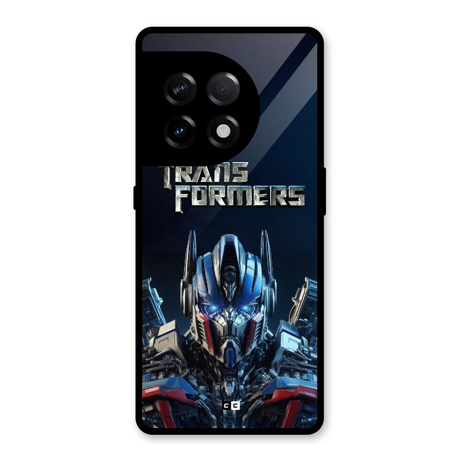 Prime Leader Glass Back Case for OnePlus 11R