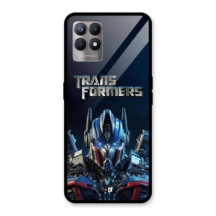 Prime Leader Glass Back Case for Realme 8i