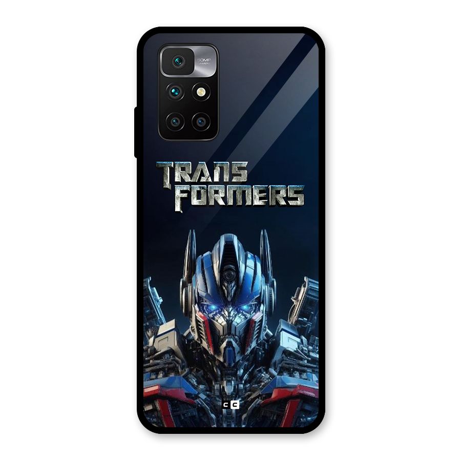 Prime Leader Glass Back Case for Redmi 10 Prime