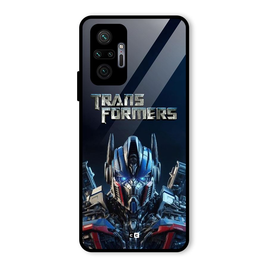 Prime Leader Glass Back Case for Redmi Note 10 Pro