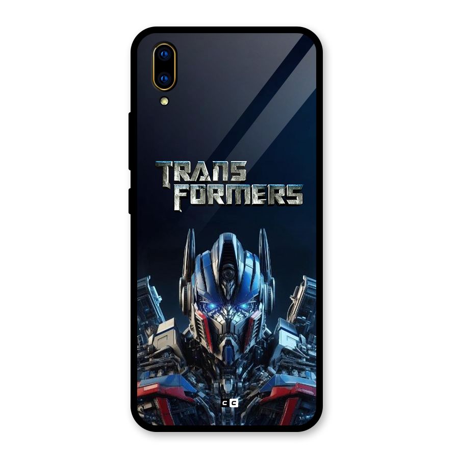 Prime Leader Glass Back Case for Vivo V11 Pro