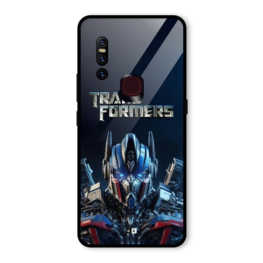 Prime Leader Glass Back Case for Vivo V15