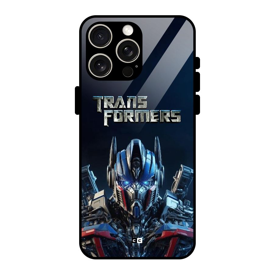 Prime Leader Glass Back Case for iPhone 15 Pro Max