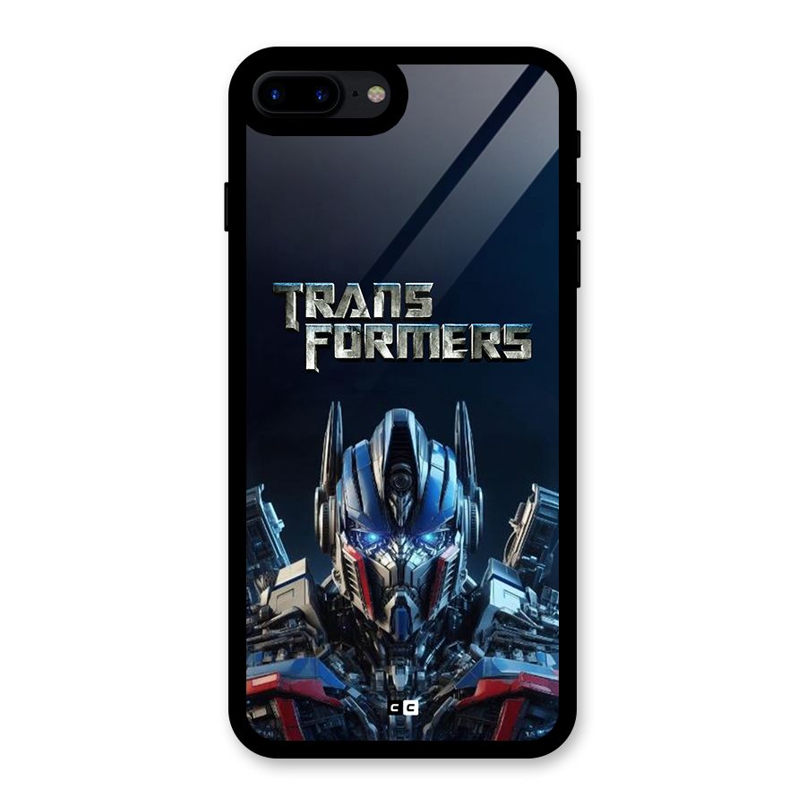 Prime Leader Glass Back Case for iPhone 8 Plus