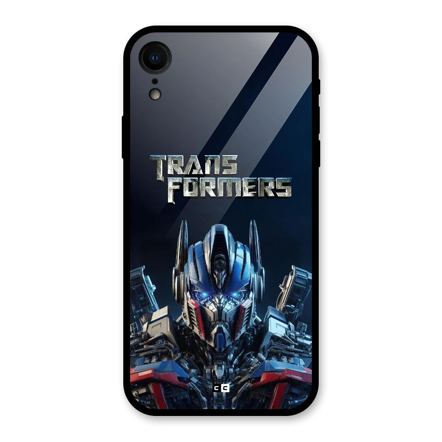 Prime Leader Glass Back Case for iPhone XR