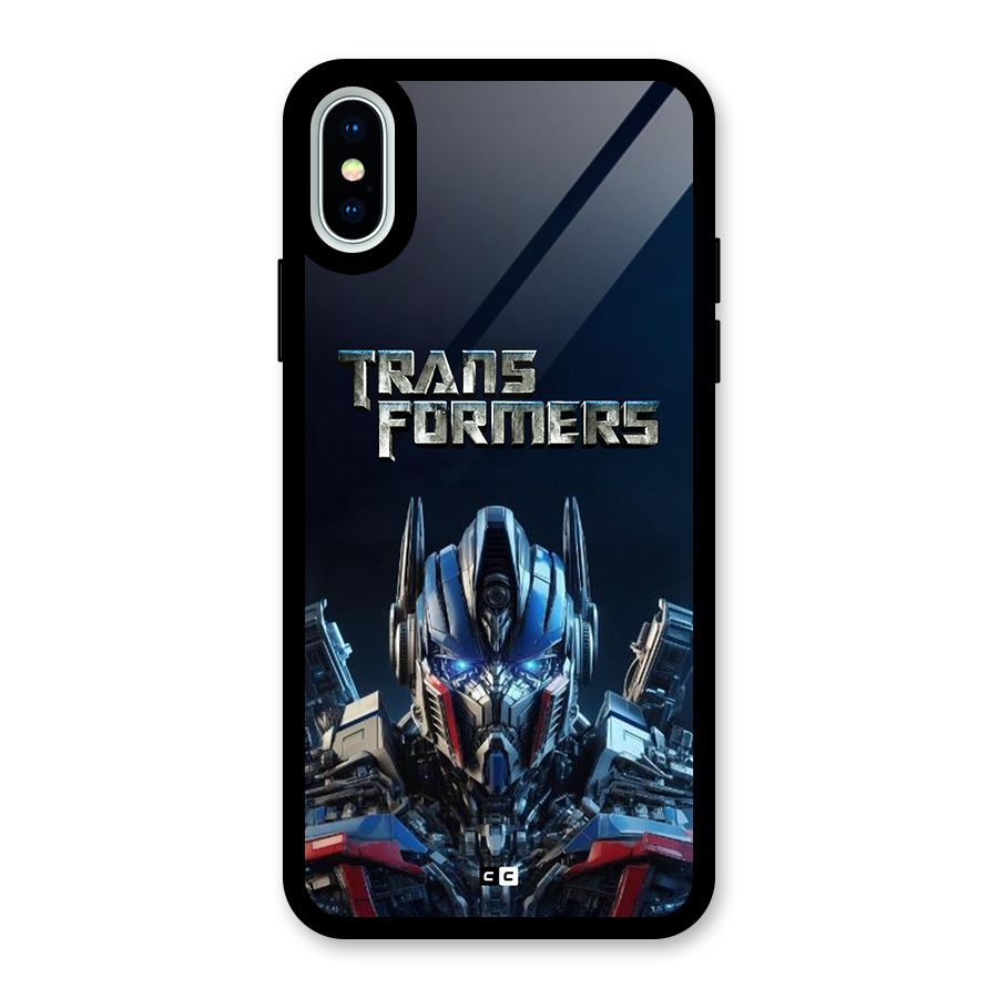 Prime Leader Glass Back Case for iPhone XS