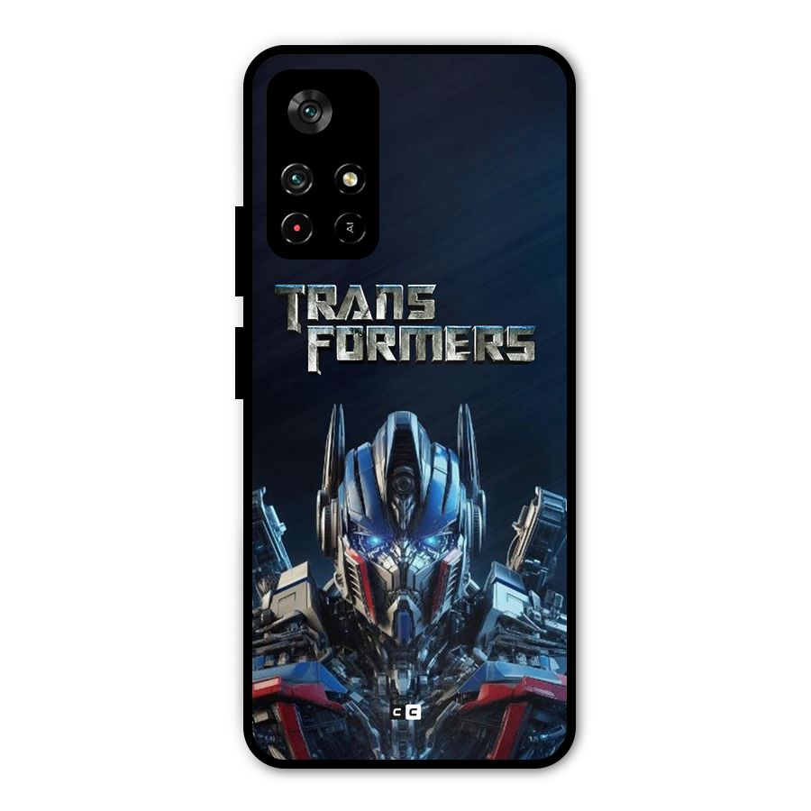 Prime Leader Metal Back Case for Redmi Note 11T 5G