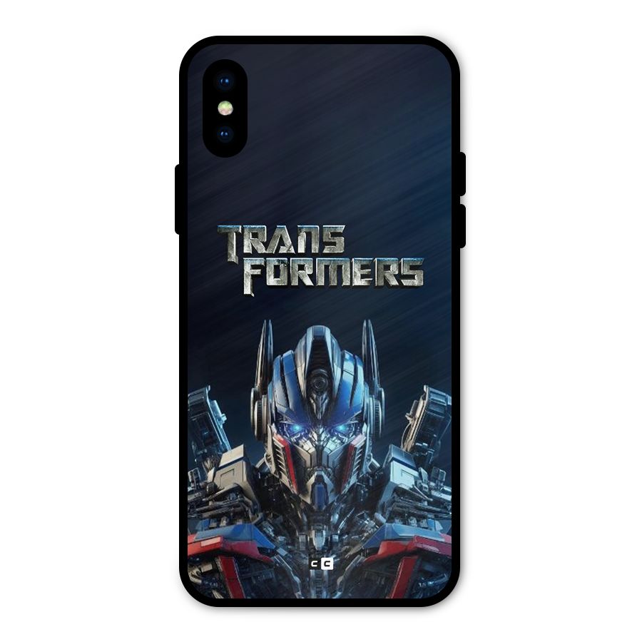 Prime Leader Metal Back Case for iPhone XS