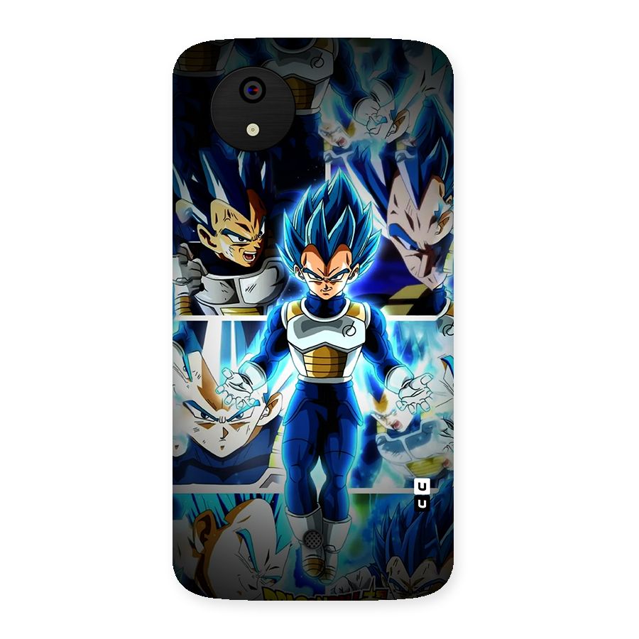 Prince Vegeta Back Case for Canvas A1  AQ4501