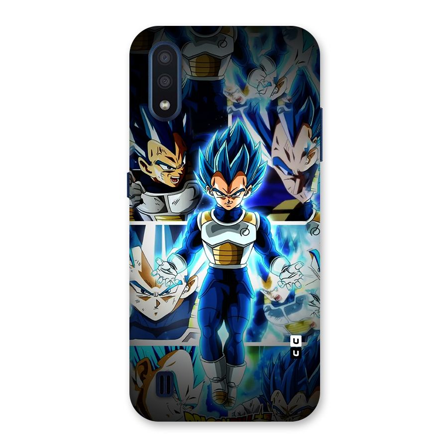 Prince Vegeta Back Case for Galaxy M01