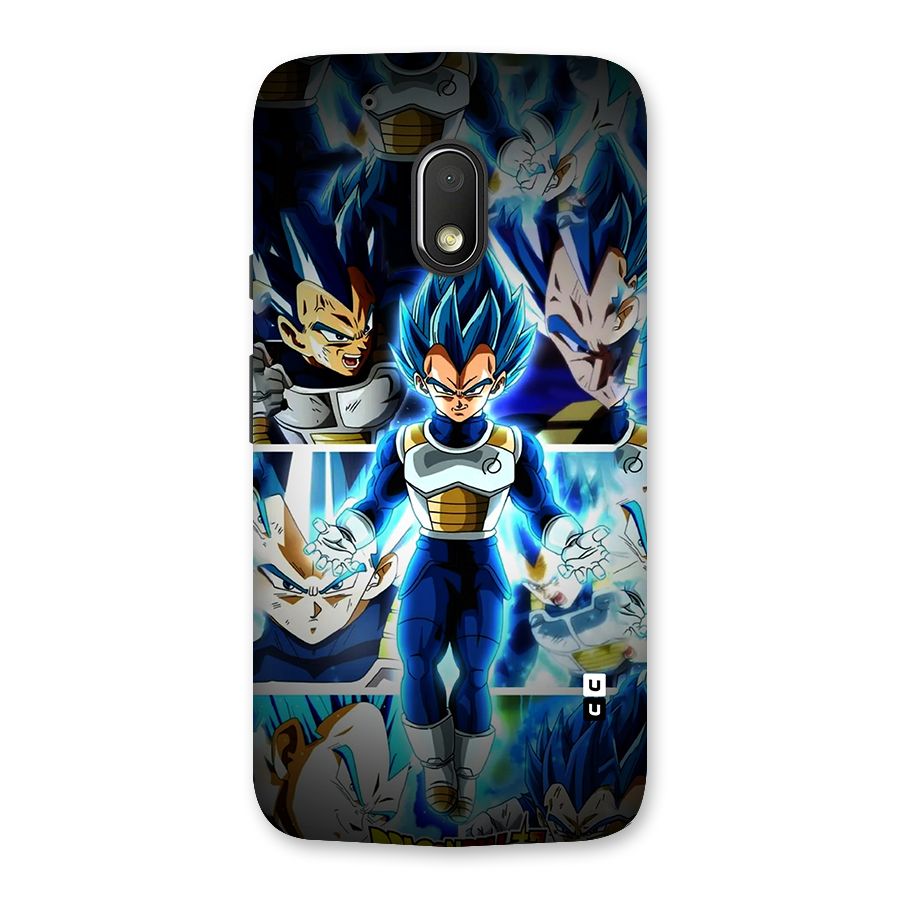 Prince Vegeta Back Case for Moto G4 Play