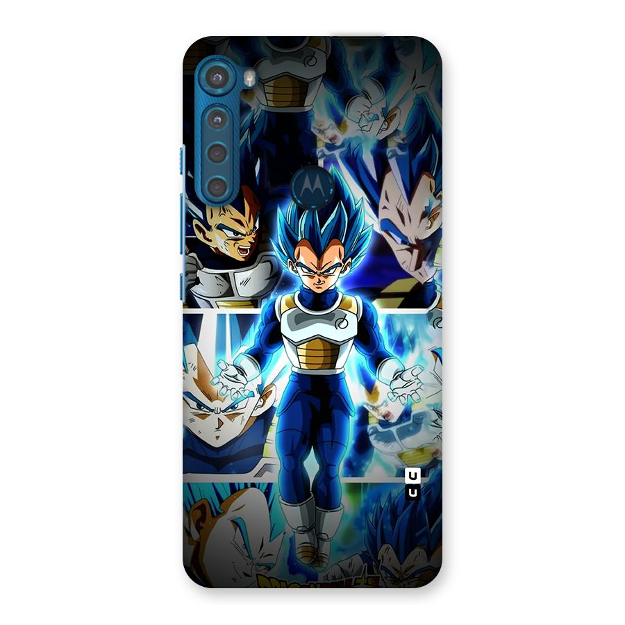 Prince Vegeta Back Case for Motorola One Fusion Plus