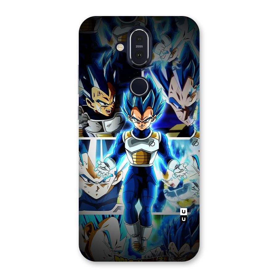 Prince Vegeta Back Case for Nokia 8.1