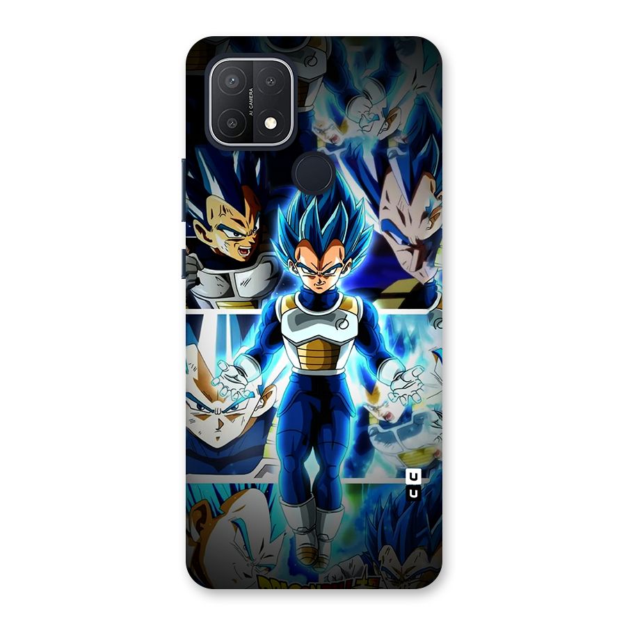 Prince Vegeta Back Case for Oppo A15
