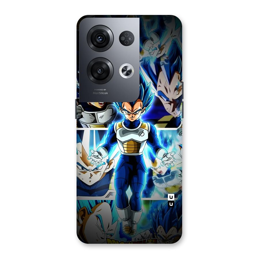 Prince Vegeta Back Case for Oppo Reno8 Pro 5G