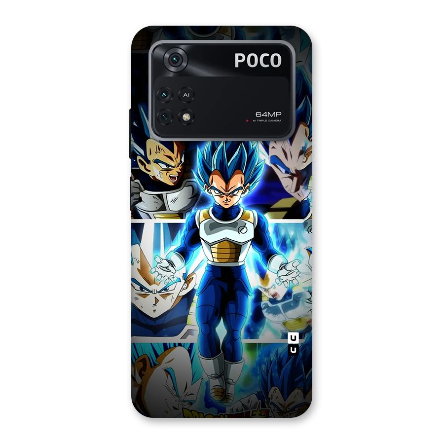 Prince Vegeta Back Case for Poco M4 Pro 4G