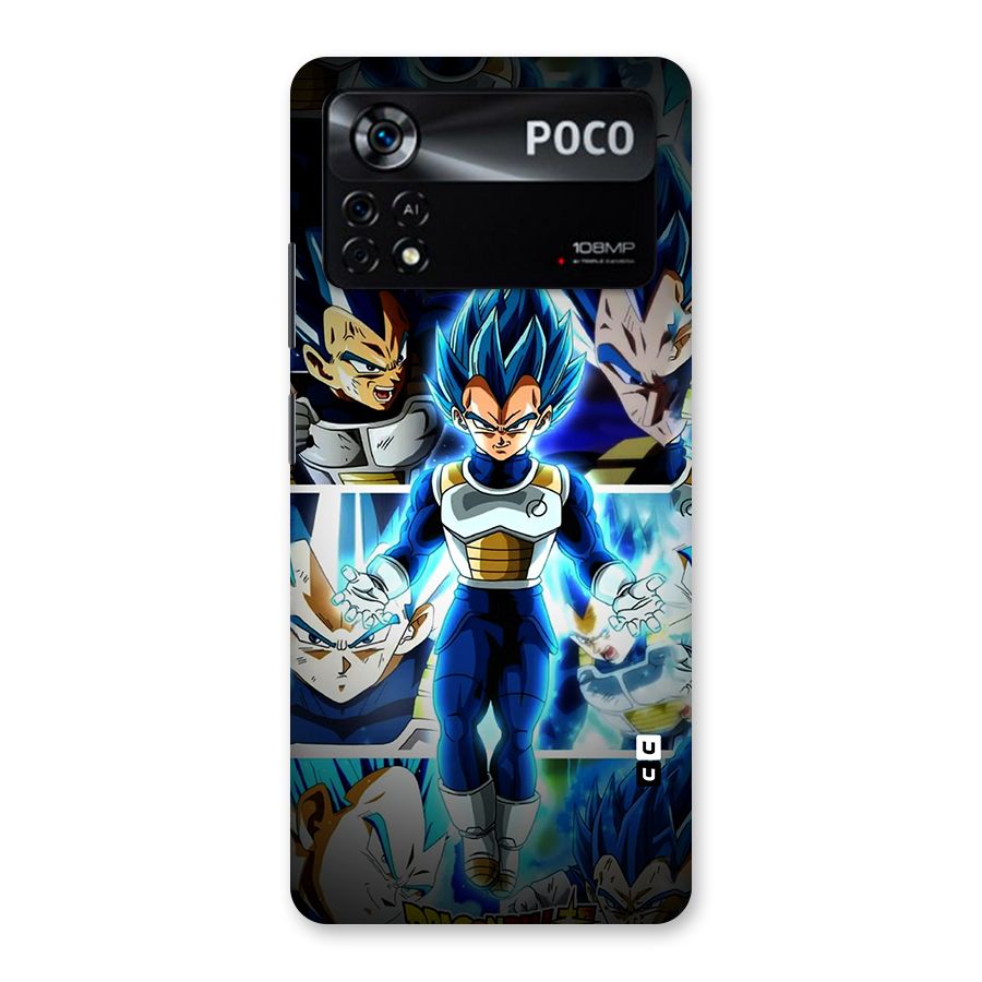 Prince Vegeta Back Case for Poco X4 Pro 5G