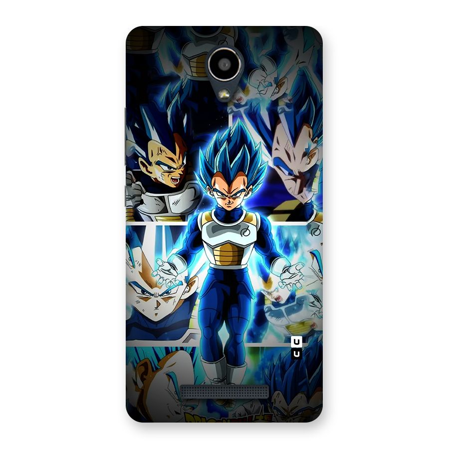 Prince Vegeta Back Case for Redmi Note 2