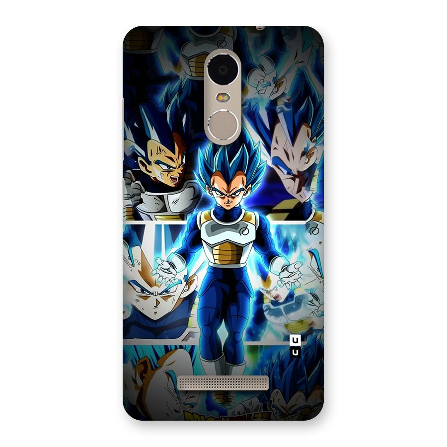 Prince Vegeta Back Case for Redmi Note 3