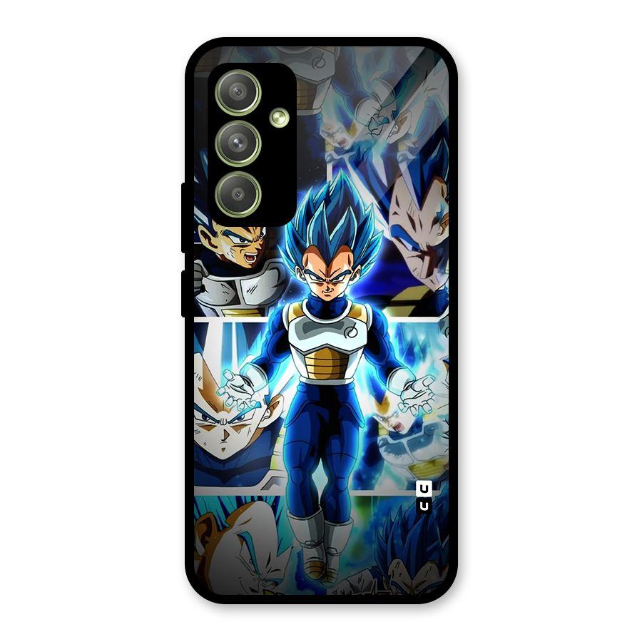 Prince Vegeta Glass Back Case for Galaxy A54
