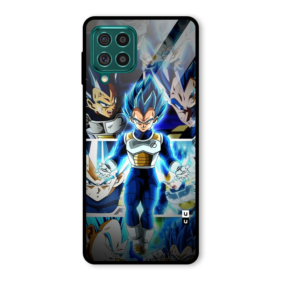 Prince Vegeta Glass Back Case for Galaxy F62
