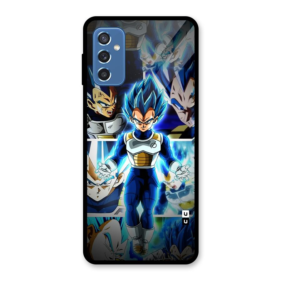 Prince Vegeta Glass Back Case for Galaxy M52 5G