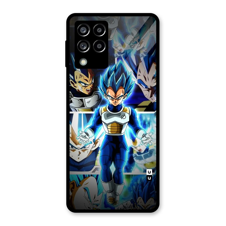 Prince Vegeta Glass Back Case for Galaxy M53 5G