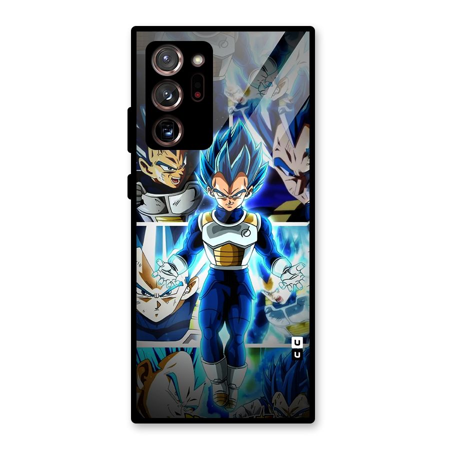 Prince Vegeta Glass Back Case for Galaxy Note 20 Ultra 5G
