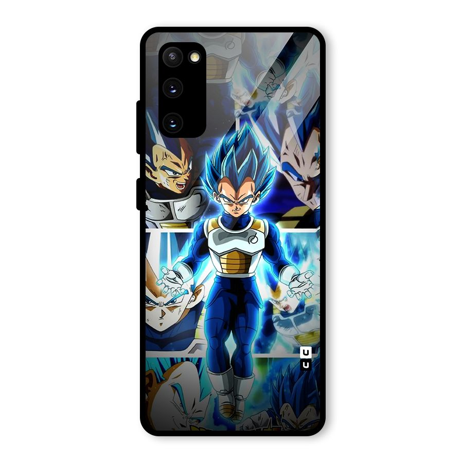 Prince Vegeta Glass Back Case for Galaxy S20 FE 5G