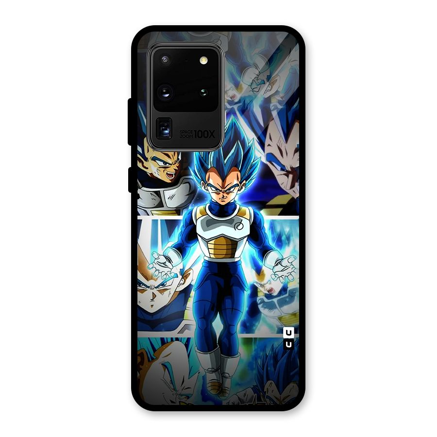 Prince Vegeta Glass Back Case for Galaxy S20 Ultra