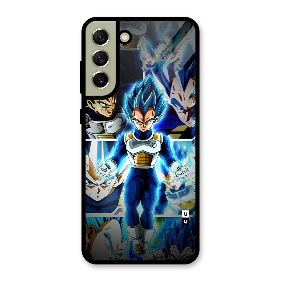 Prince Vegeta Glass Back Case for Galaxy S21 FE 5G