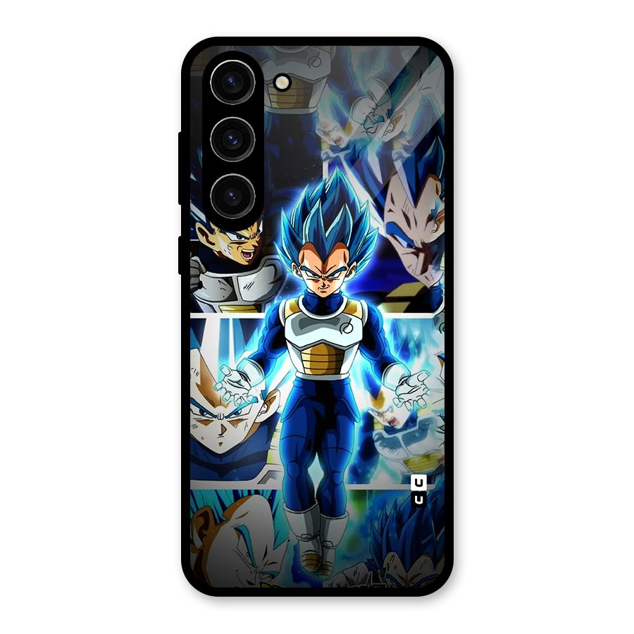 Prince Vegeta Glass Back Case for Galaxy S23 Plus