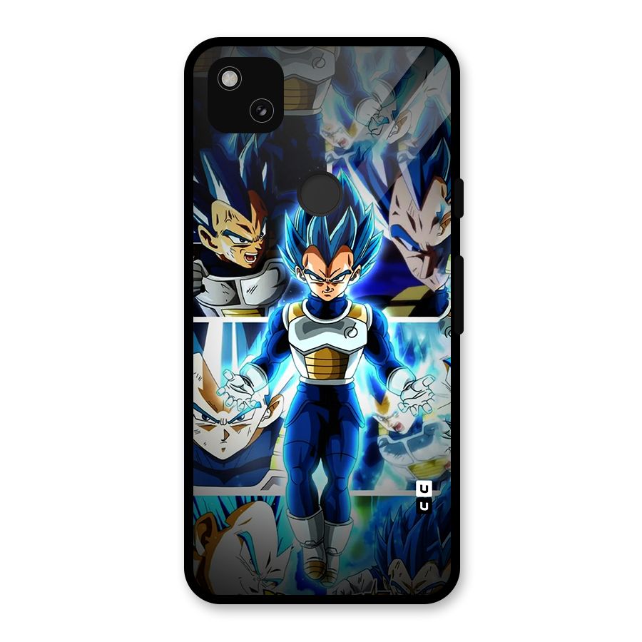 Prince Vegeta Glass Back Case for Google Pixel 4a