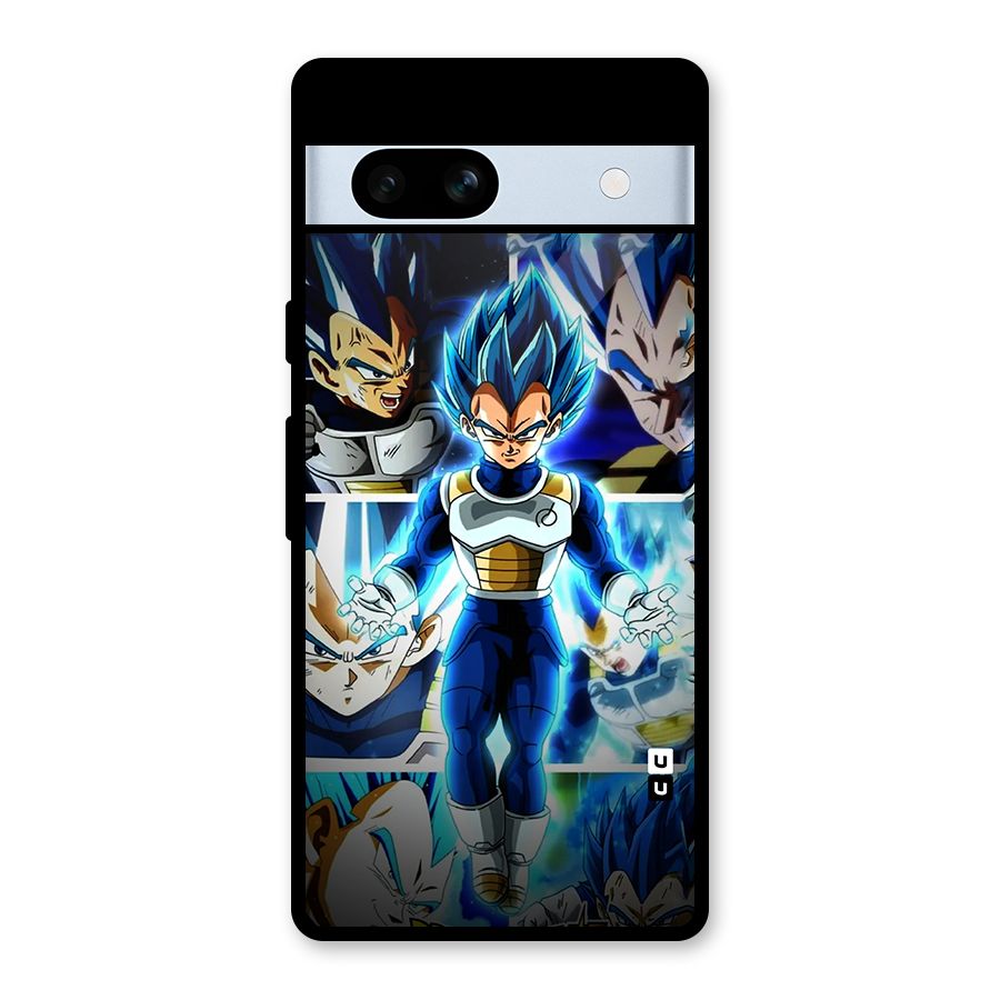 Prince Vegeta Glass Back Case for Google Pixel 7a